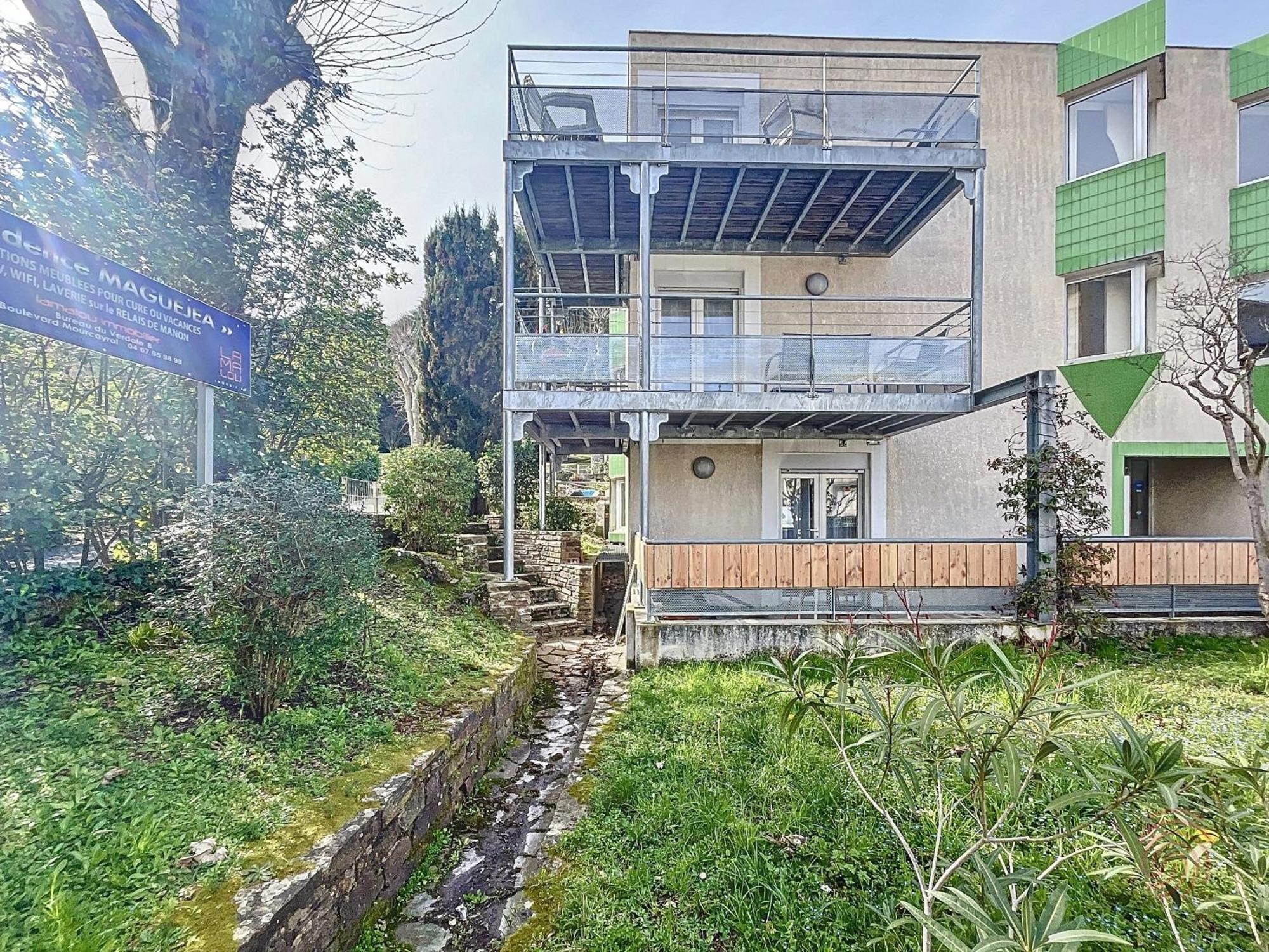 Appart F2 A Lamalou, Terrasse, Wifi, Animaux Acceptes, Proche Centre & Thermes - Fr-1-451-24 Eksteriør billede